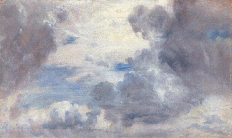 John Constable Cloud study Norge oil painting art